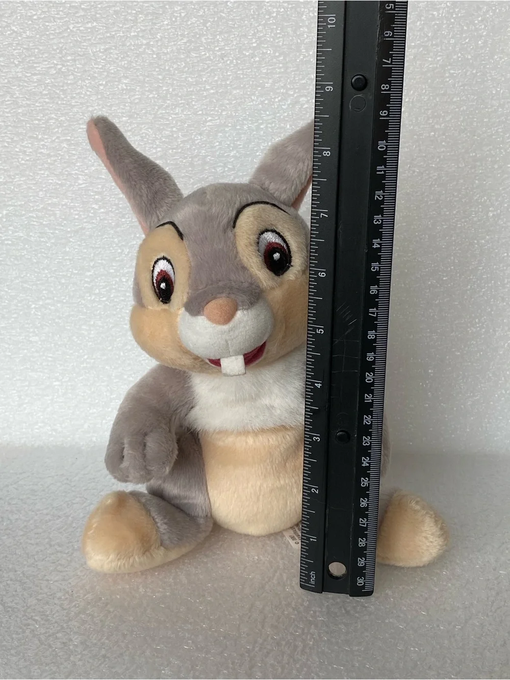 Vintage Walt Disney World THUMPER Bunny Rabbit Plush Toy From BAMBI with Tag